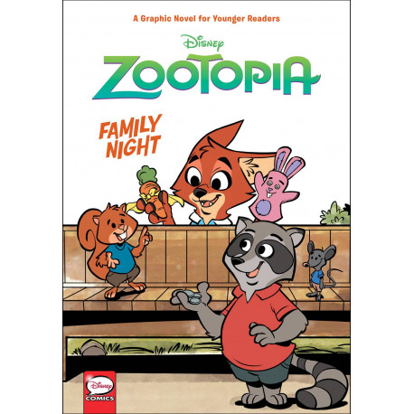 DISNEY ZOOTOPIA FAMILY NIGHT YR HC 