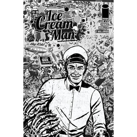 ICE CREAM MAN 14 CVR B B W RENTLER