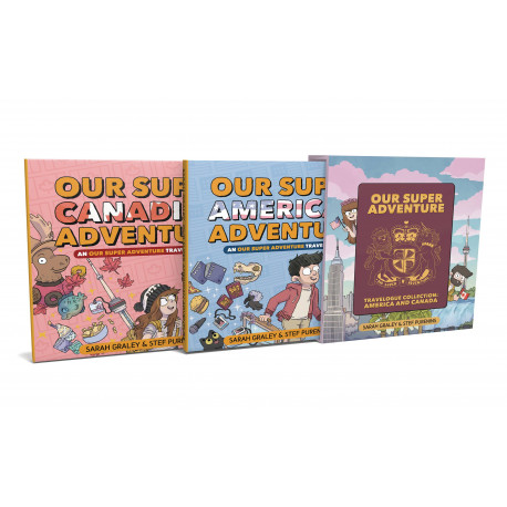 OUR SUPER ADVENTURE TRAVELOGUE AMERICA CANADA HC 