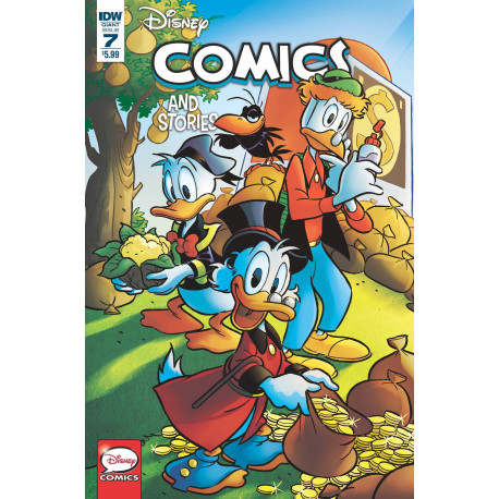 DISNEY COMICS AND STORIES 7 CVR A FRECCERO