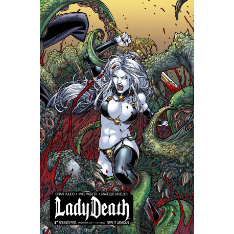 LADY DEATH DEBUT ASHCAN PHILADELPHIA 