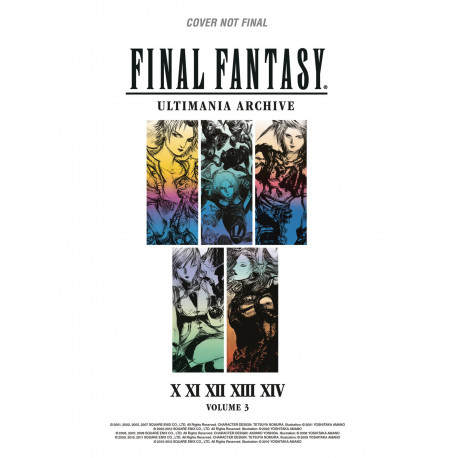 FINAL FANTASY ULTIMANIA ARCHIVE HC VOL 3