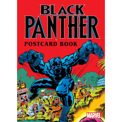 BLACK PANTHER POSTCARD BOOK HC 