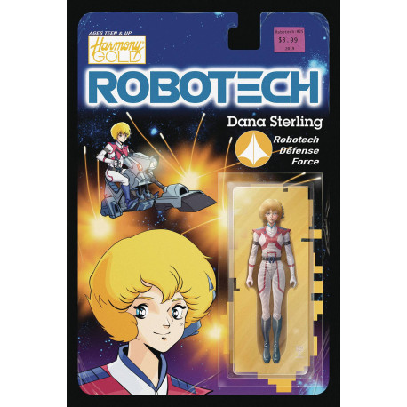 ROBOTECH REMIX 1 CVR D ACTION FIGURE VAR