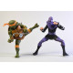 MICHELANGELO VS FOOT SOLDIER TEENAGE MUTANT NINJA TURTLE 2 PACK ACTION FIGURE