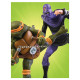 MICHELANGELO VS FOOT SOLDIER TEENAGE MUTANT NINJA TURTLE 2 PACK ACTION FIGURE