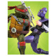 RAPHAEL VS FOOT SOLIDER TEENAGE MUTANT NINJA TURTLE 2 PACK ACTION FIGURE