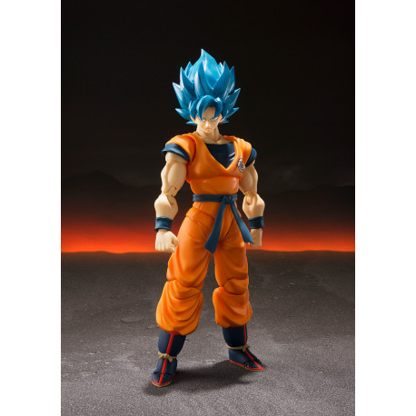 DRAGON BALL S.SAIYAN GOD SS GOKU SHFIGUARTS 15 CM