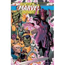 HISTORY OF MARVEL UNIVERSE TREASURY EDITION TP DM VAR 