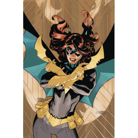 BATGIRL 44 CARD STOCK T AND R DODSON VAR ED