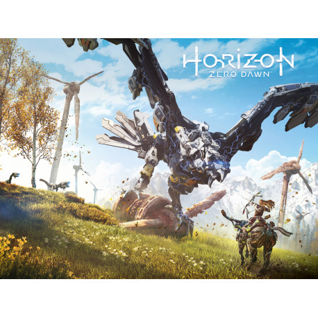 HORIZON ZERO DAWN 1 CVR B GAME ART WRAP