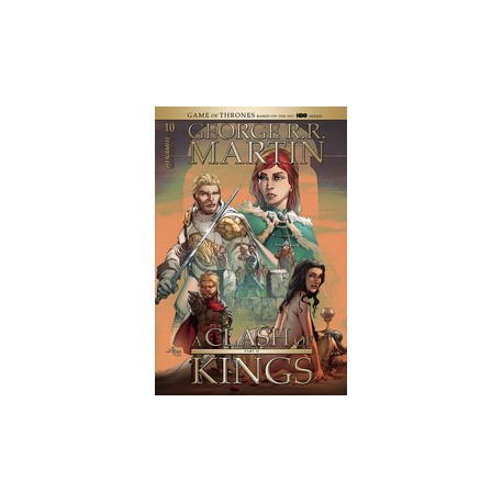 GEORGE RR MARTIN A CLASH OF KINGS 10 CVR B RUBI