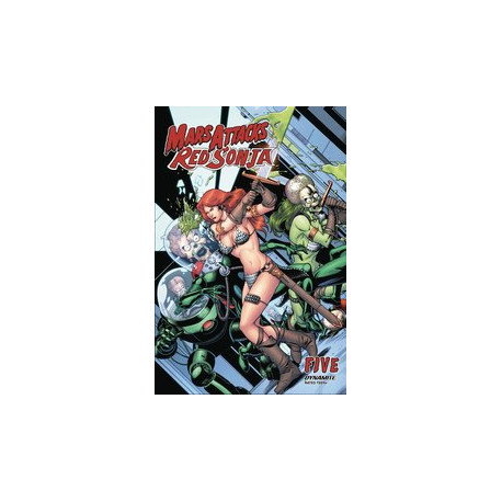 MARS ATTACKS RED SONJA 5 CVR C KITSON