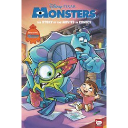 DISNEY PIXAR MONSTERS INC UNIVERSITY MOVIE IN COMICS HC 