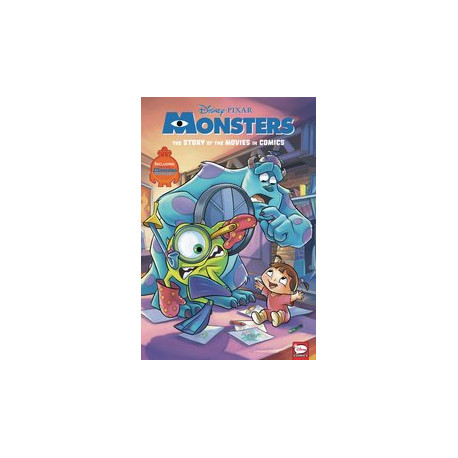 DISNEY PIXAR MONSTERS INC UNIVERSITY MOVIE IN COMICS HC 