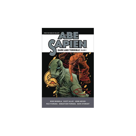 ABE SAPIEN DARK TERRIBLE HC VOL 1