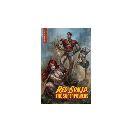 RED SONJA THE SUPERPOWERS 1 CVR A PARRILLO