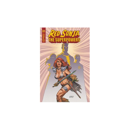 RED SONJA THE SUPERPOWERS 1 CVR B LINSNER