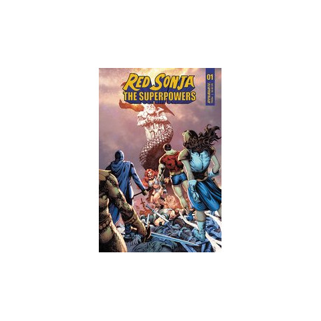 RED SONJA THE SUPERPOWERS 1 CVR C LAU