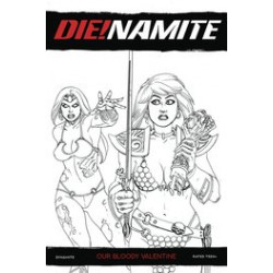 DIE NAMITE BLOODY VALENTIE ONE SHOT 50 COPY LINSNER B W INCV 