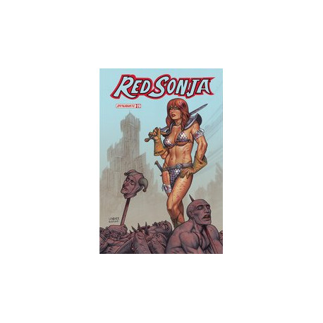 RED SONJA CVR B LINSNER