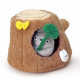 TOTORO ET TRONC D ARBRE PELUCHE 13 CM