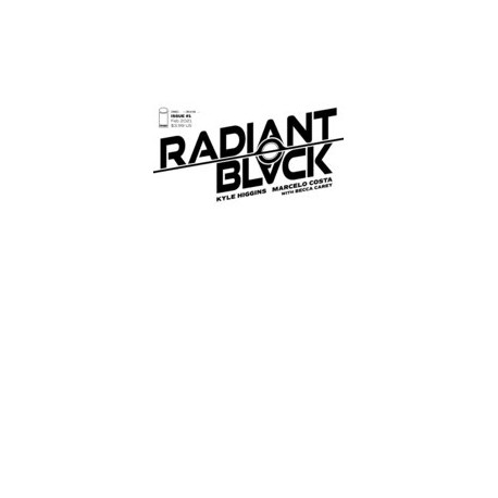 RADIANT BLACK 1 CVR C BLANK CVR