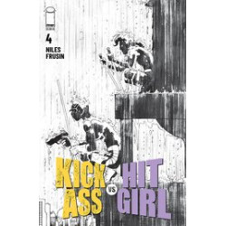 KICK-ASS VS HIT-GIRL 4 CVR B B W ROMITA JR