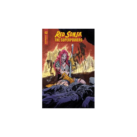 RED SONJA THE SUPERPOWERS 2 CVR D FEDERICI