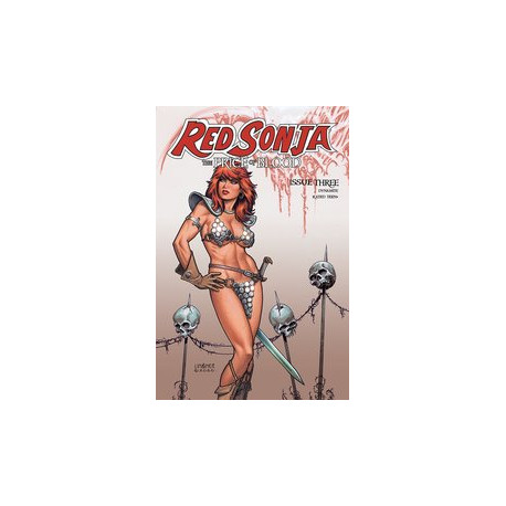 RED SONJA PRICE OF BLOOD 3 CVR C LINSNER