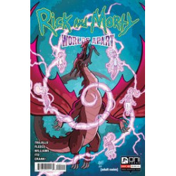 RICK AND MORTY WORLDS APART 2 CVR A FLEECS