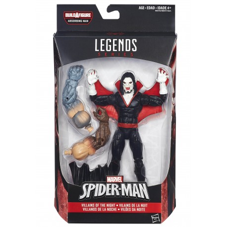 MORBIUS EDGE OF SPIDER VERSE MARVEL LEGENDS ACTION FIGURE