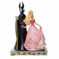 AURORA AND MALEFICIENT SORCERY AND SERENITY DISNEY TRADION STATUE