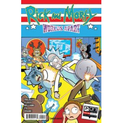 RICK AND MORTY WORLDS APART 4 CVR A FLEECS