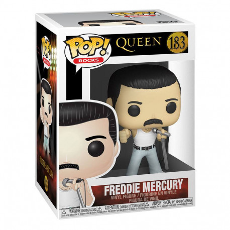 QUEEN POP! ROCKS VINYL FIGURINE FREDDIE MERCURY RADIO GAGA