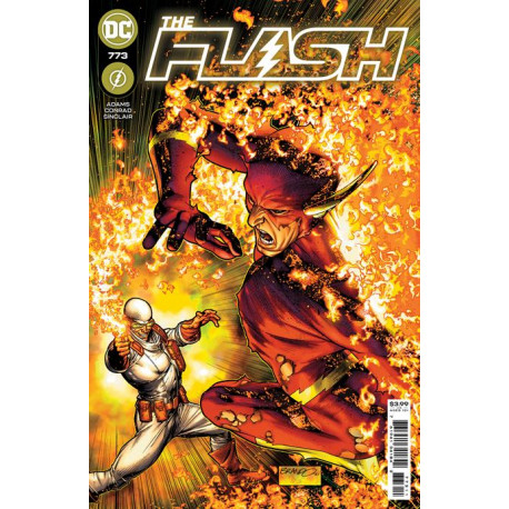 THE FLASH 733 JORGE CORONA CARDSTOCK VARIANT