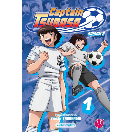 CAPTAIN TSUBASA ANIME COMICS SAISON 2 T01