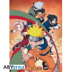 EQUIPE 7 NARUTO POSTER 52X38 CM