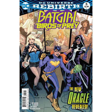 DC REBIRTH BATGIRL AND THE BIRDS OF PREY 5