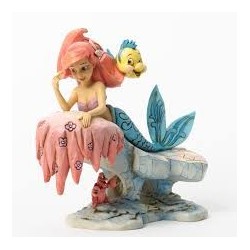 DISNEY TRADITIONS - ARIEL ON ROCK - STATUE