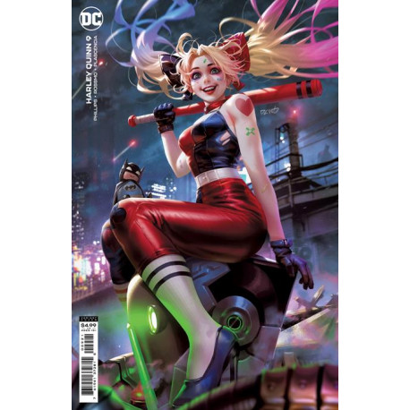 HARLEY QUINN 9 DERRICK CHEW CARDSTOCK VARIANT