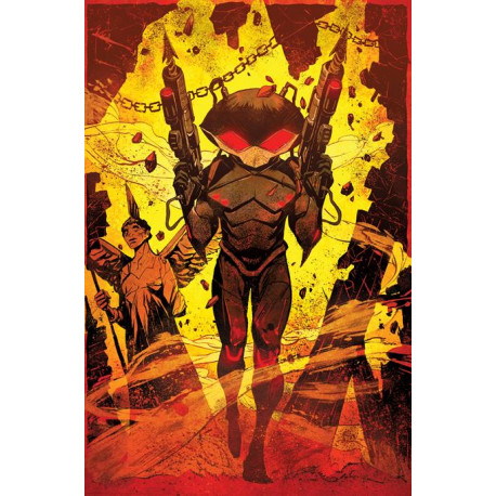 BLACK MANTA 4 OF 6 SANFORD GREENE CARDSTOCK VARIANT