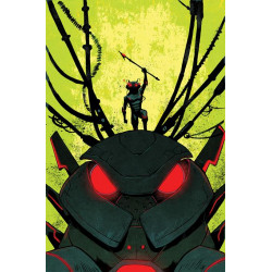 BLACK MANTA 5 OF 6 SANFORD GREENE CARDSTOCK VARIANT