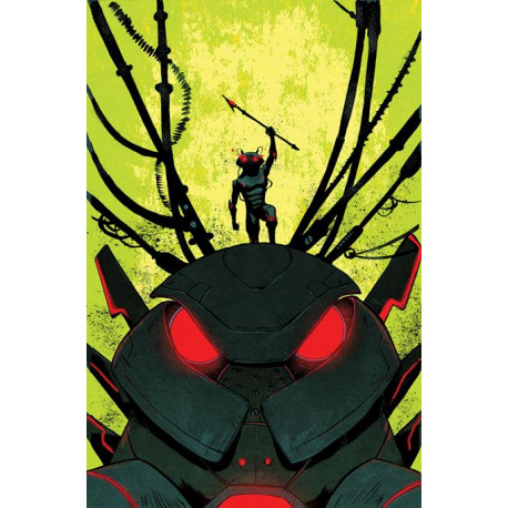 BLACK MANTA 5 OF 6 SANFORD GREENE CARDSTOCK VARIANT