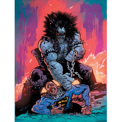 SUPERMAN VS LOBO 3 OF 3 DANIEL WARREN JOHNSON VARIANT