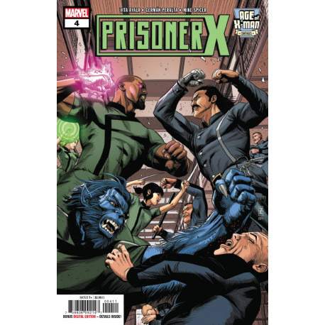 AGE OF X MAN PRISONER X 4 (OF 5)