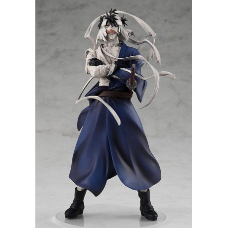 MAKOTO SHISHIO RUROUNI KENSHIN STATUE PVC POP UP PARADE 19 CM