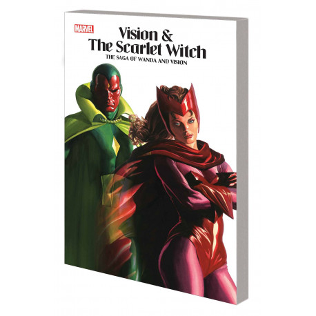 VISION AND SCARLET WITCH SAGA OF WANDA AND VISION