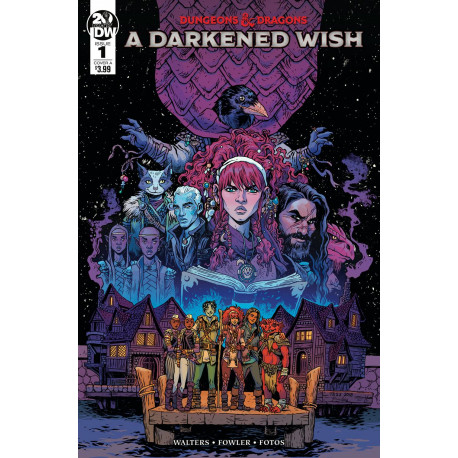 DUNGEONS & DRAGONS A DARKENED WISH 1 (OF 5) CVR A FOWLER