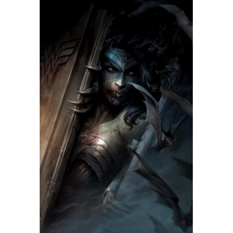 DC VS VAMPIRES 4 OF 12 FRANCESCO MATTINA CARDSTOCK VARIANT